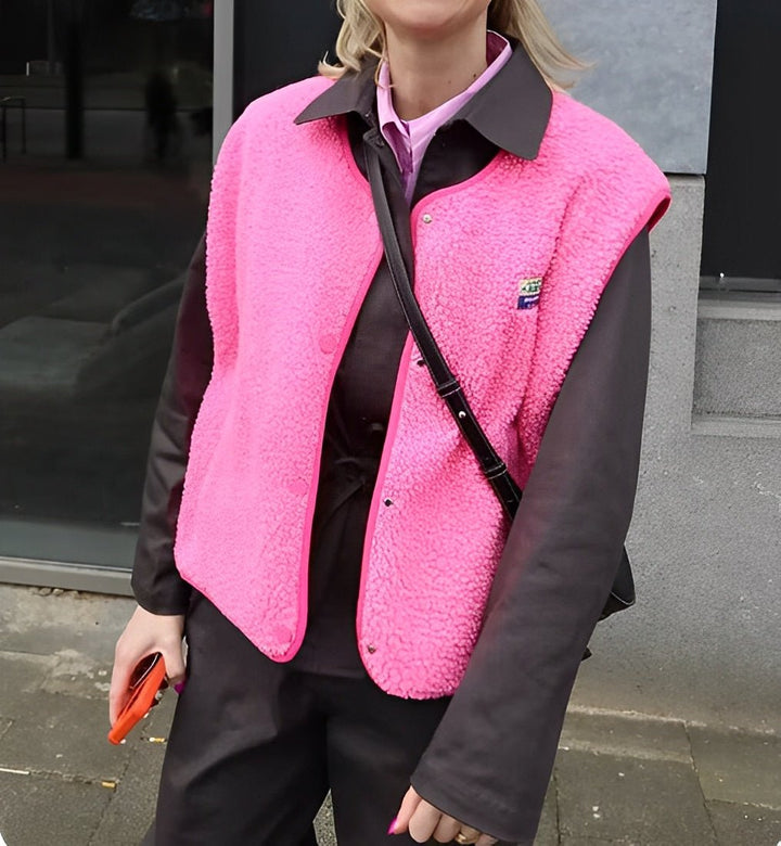 Gilet sans manches Alia | Laine d'agneau douce et confortable 5