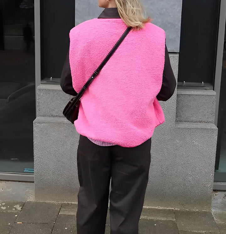 Gilet sans manches Alia | Laine d'agneau douce et confortable 6