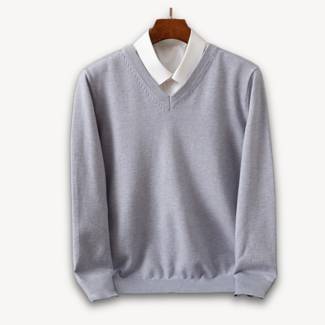 Pull en Cachemire Théo Homme | Doux, Chaud et Raffiné 4