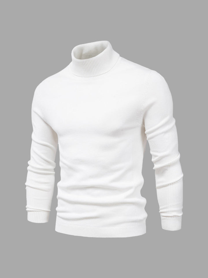 Pull col roulé Enzo pour Homme | Coton doux, coupe ajustée hiver 0