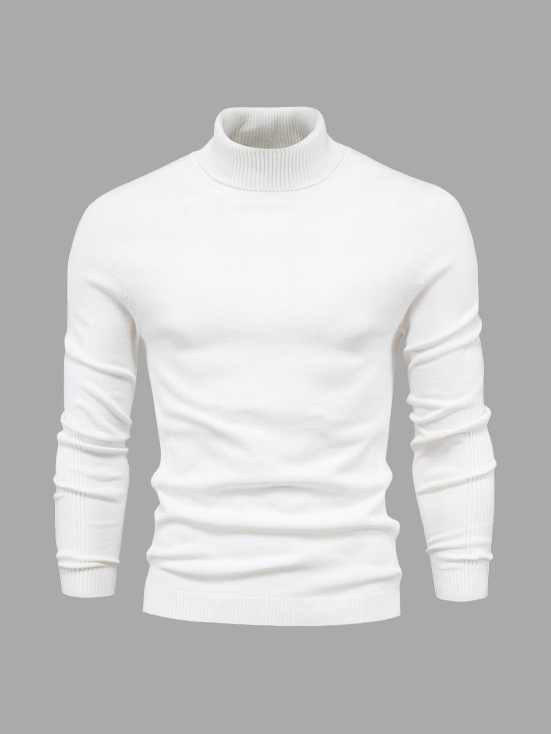 Pull col roulé Enzo pour Homme | Coton doux, coupe ajustée hiver 1