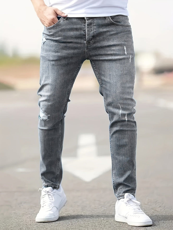 Jean Damo | Coupe slim moderne pour homme, polyvalent et confortable 4