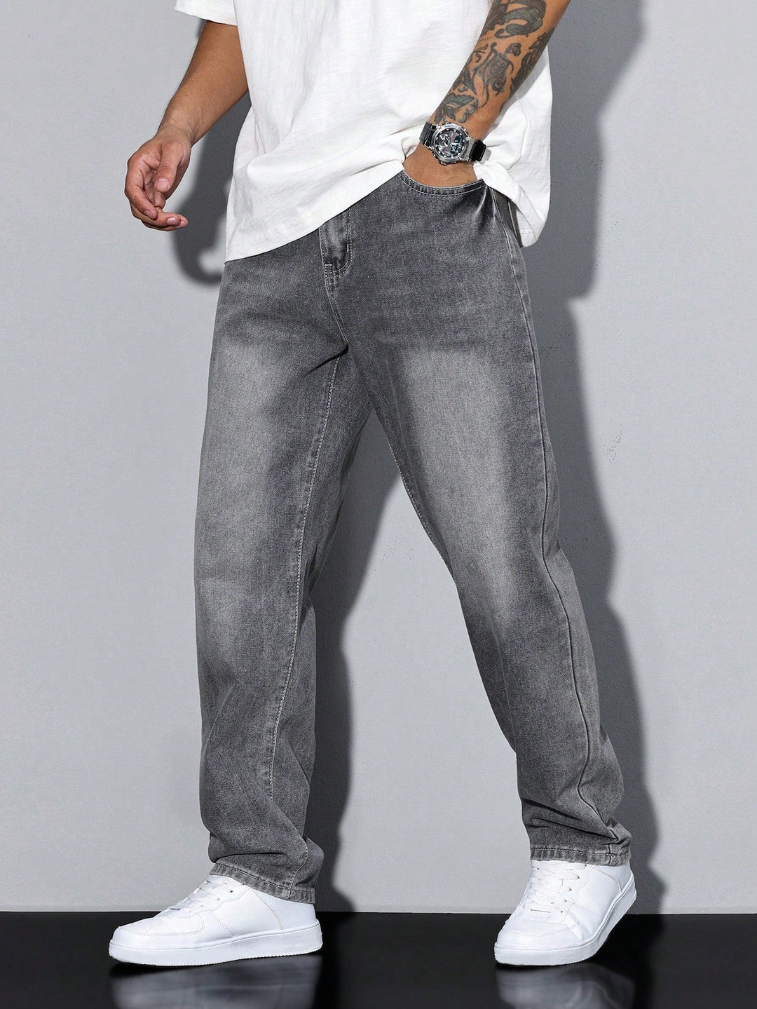 Jean Pierre | Jean Homme Droite en Tissu Respirant, Confort Optimal 1