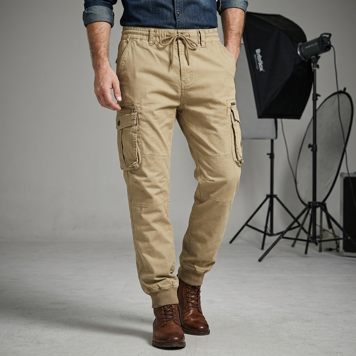Jogger Celvian | Cargo utility en coton extensible pour homme 5