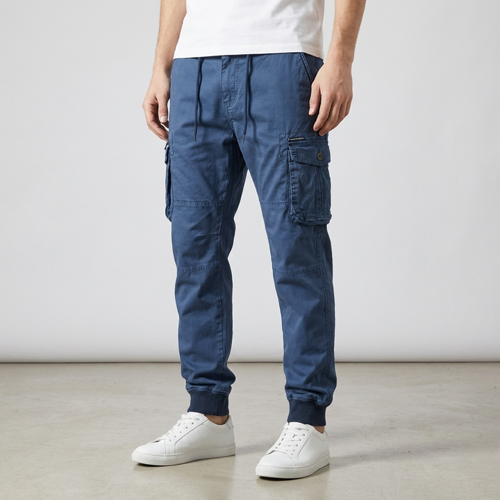Jogger Celvian | Cargo utility en coton extensible pour homme 6