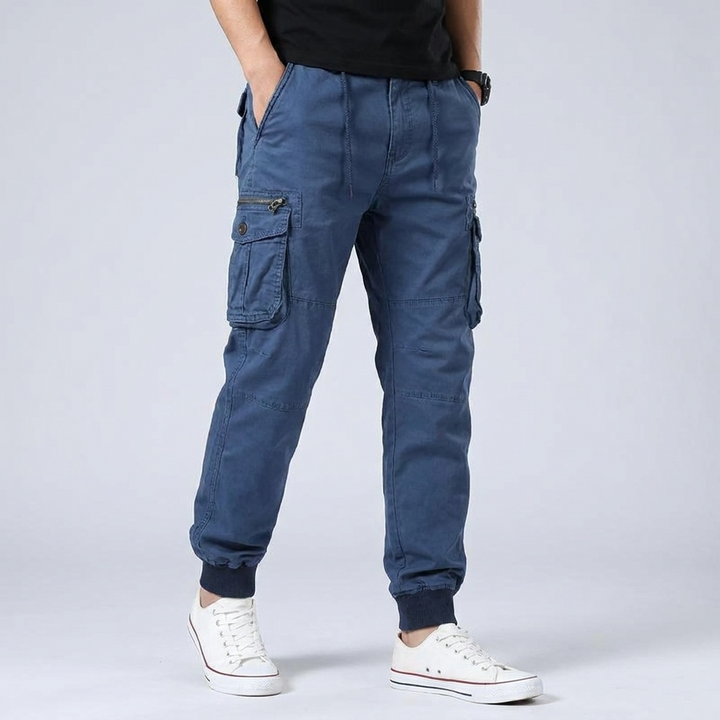 Jogger Celvian | Cargo utility en coton extensible pour homme 7