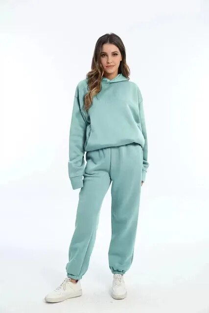 Ensemble Survêtement Manon Femme | Capuche, Intérieur Molletonné 2