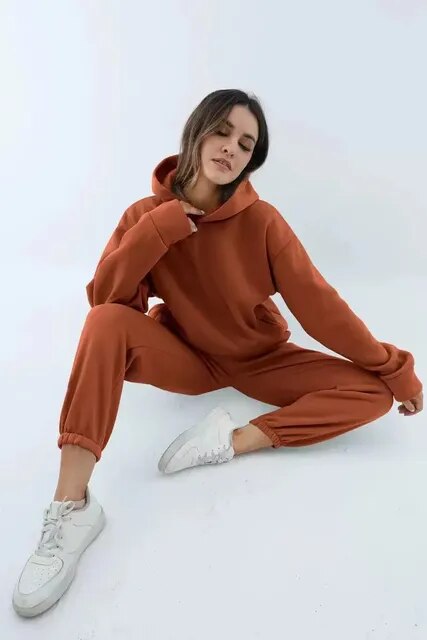 Ensemble Survêtement Manon Femme | Capuche, Intérieur Molletonné 6
