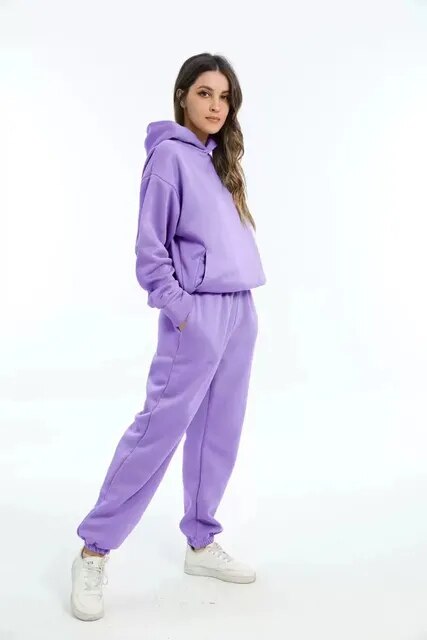 Ensemble Survêtement Manon Femme | Capuche, Intérieur Molletonné 3