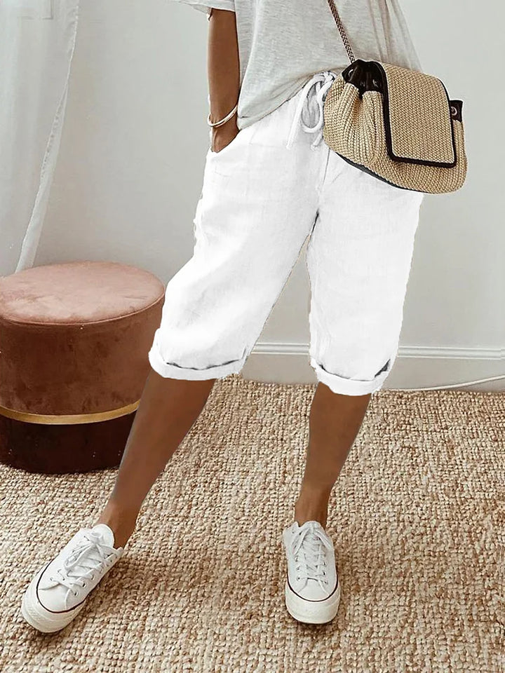 Short Cordon Emma Femme | Taille Élastique, Coupe Décontractée 4