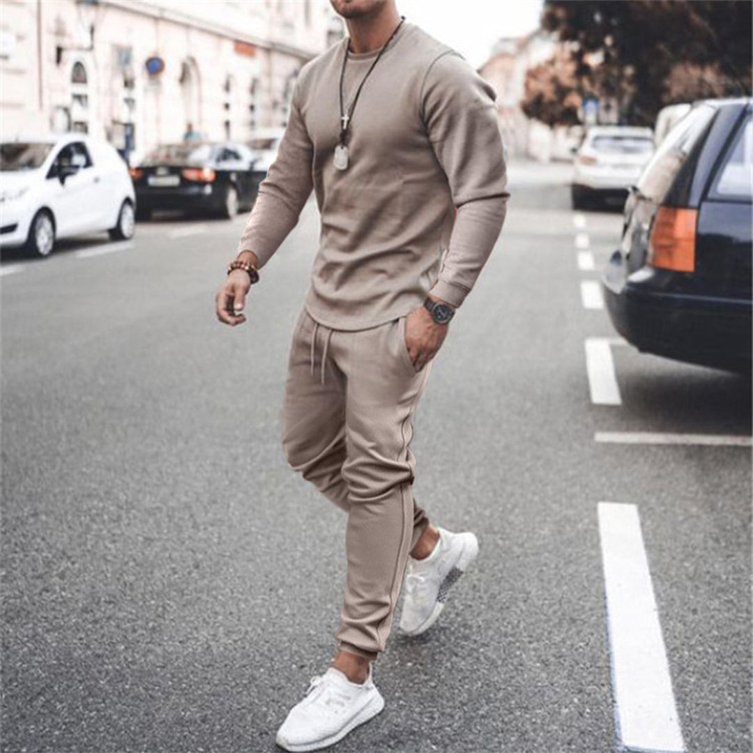 Survêtement d'Hiver Mathis Homme | Sweat Côtelé, Chevilles Ajustées 5