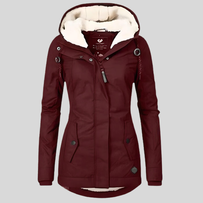 Manteau Long Imperméable Emma | Doublure Chaude, Coupe Élégante Femme 2
