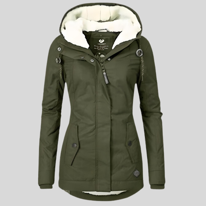 Manteau Long Imperméable Emma | Doublure Chaude, Coupe Élégante Femme 1