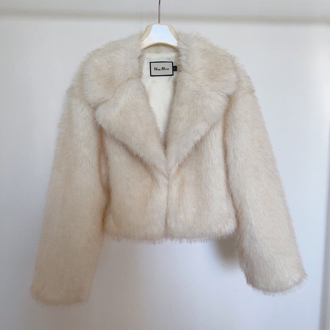 Manteau Hiver Femme Edith | Chaud, Col en Fausse Fourrure, Élégant 2