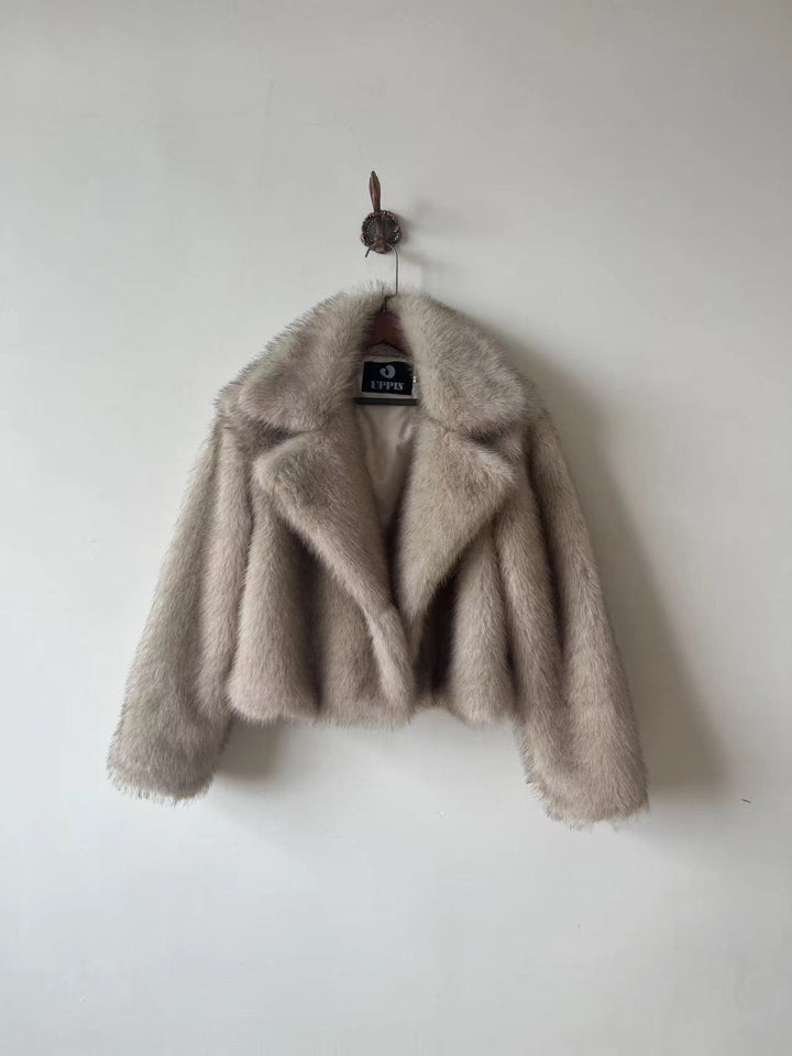 Manteau Hiver Femme Edith | Chaud, Col en Fausse Fourrure, Élégant 6