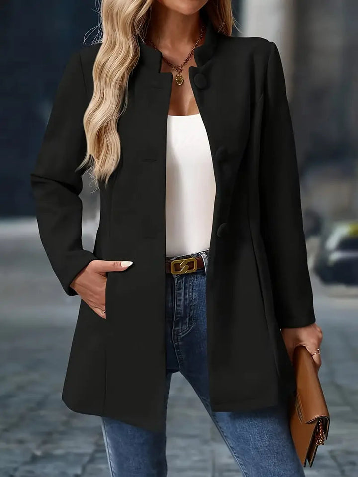 Manteau Hiver Femme Miri | Mi-Long, Col Montant Chic 6