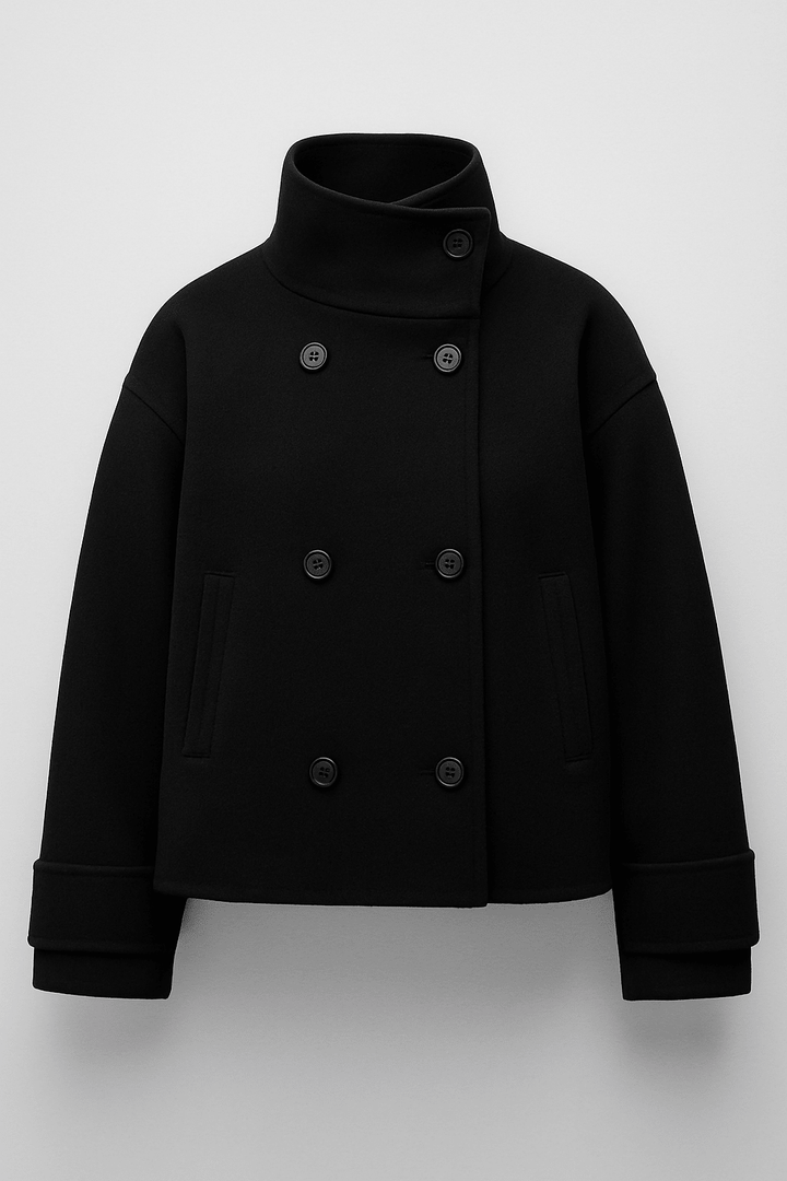 Manteau Hiver Femme Mylène | Coupe Ajustée & Double Boutonnage 0