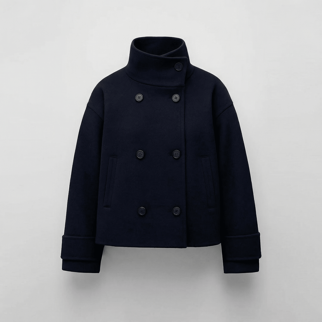 Manteau Hiver Femme Mylène | Coupe Ajustée & Double Boutonnage 1