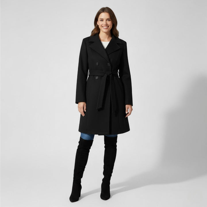 Manteau Long Riche Femme | Laine Élégante, Coupe Cintrée 3