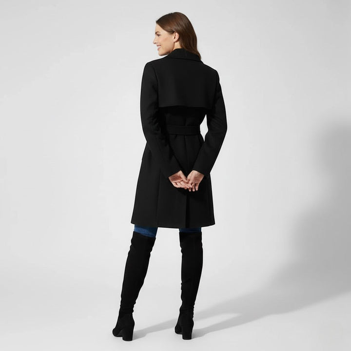 Manteau Long Riche Femme | Laine Élégante, Coupe Cintrée 4