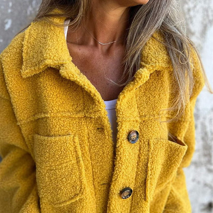 Manteau Mi-Saison Clara pour Femme | Coupe Droite, Col à Revers 4