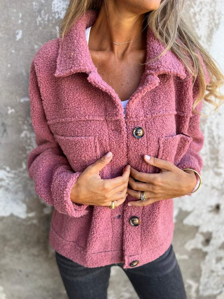 Manteau Mi-Saison Clara pour Femme | Coupe Droite, Col à Revers 5