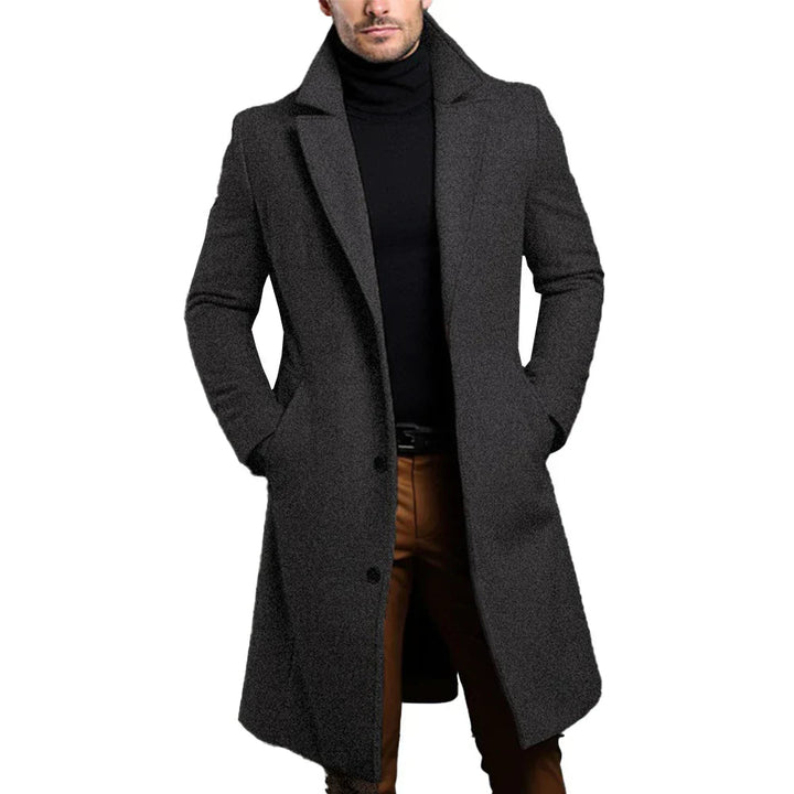 Manteau Thomas | Manteau Hiver Homme en Laine, Coupé Ajusté et Moderne 1