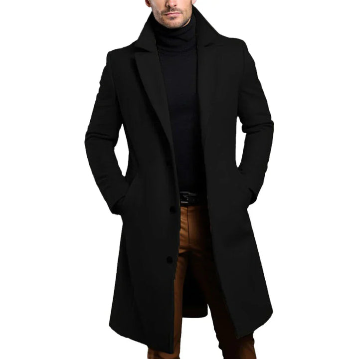 Manteau Thomas | Manteau Hiver Homme en Laine, Coupé Ajusté et Moderne 2