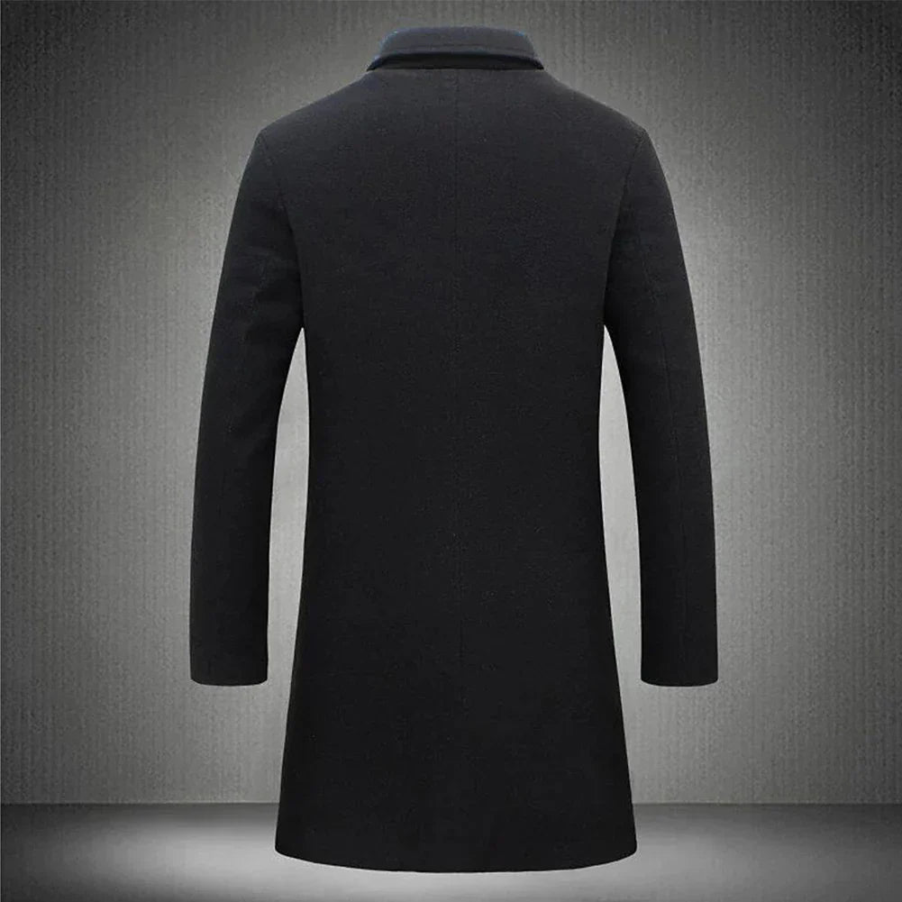 Manteau Thomas | Manteau Hiver Homme en Laine, Coupé Ajusté et Moderne 3
