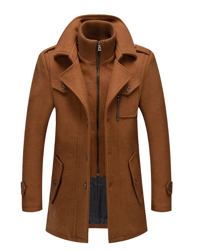 Manteau d'Hiver Pierre | Deux Pièces, Coupe Ajustée et Élégante 2