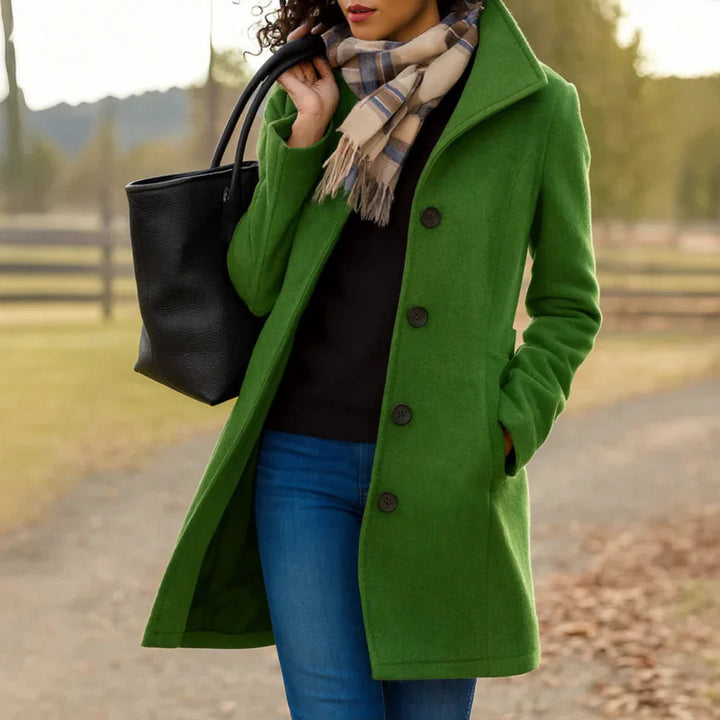 Manteau long Clara pour femme | Coupe classique, parfait pour l'hiver 7