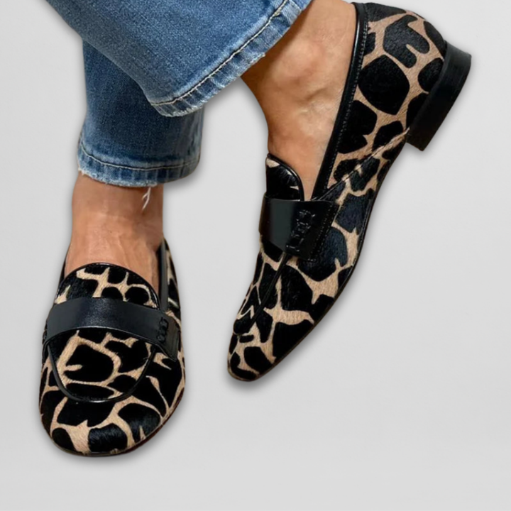 Mocassins Animaux Lila | Imprimé distinctif, confort quotidien 1