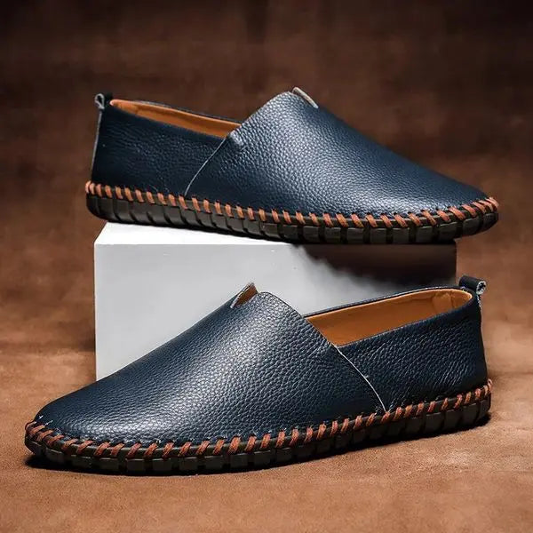 Mocassins Julien | Cuir Souple, Style Décontracté Chic Homme 0