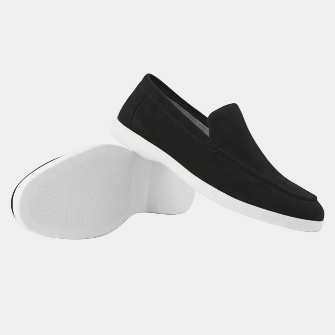 Mocassins Lino Homme | Couture Apparente & Construction Sans Lacets 10