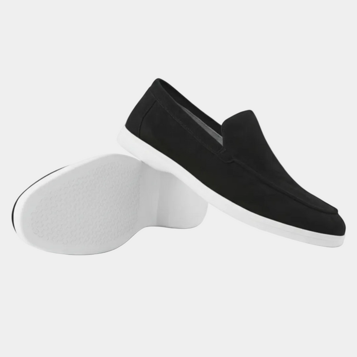 Mocassins Lino Homme | Couture Apparente & Construction Sans Lacets 10