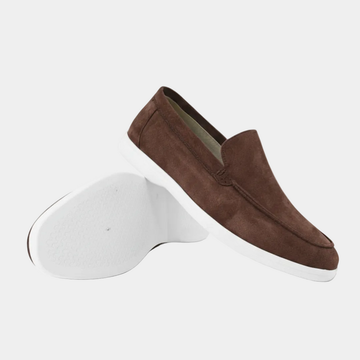 Mocassins Lino Homme | Couture Apparente & Construction Sans Lacets 6