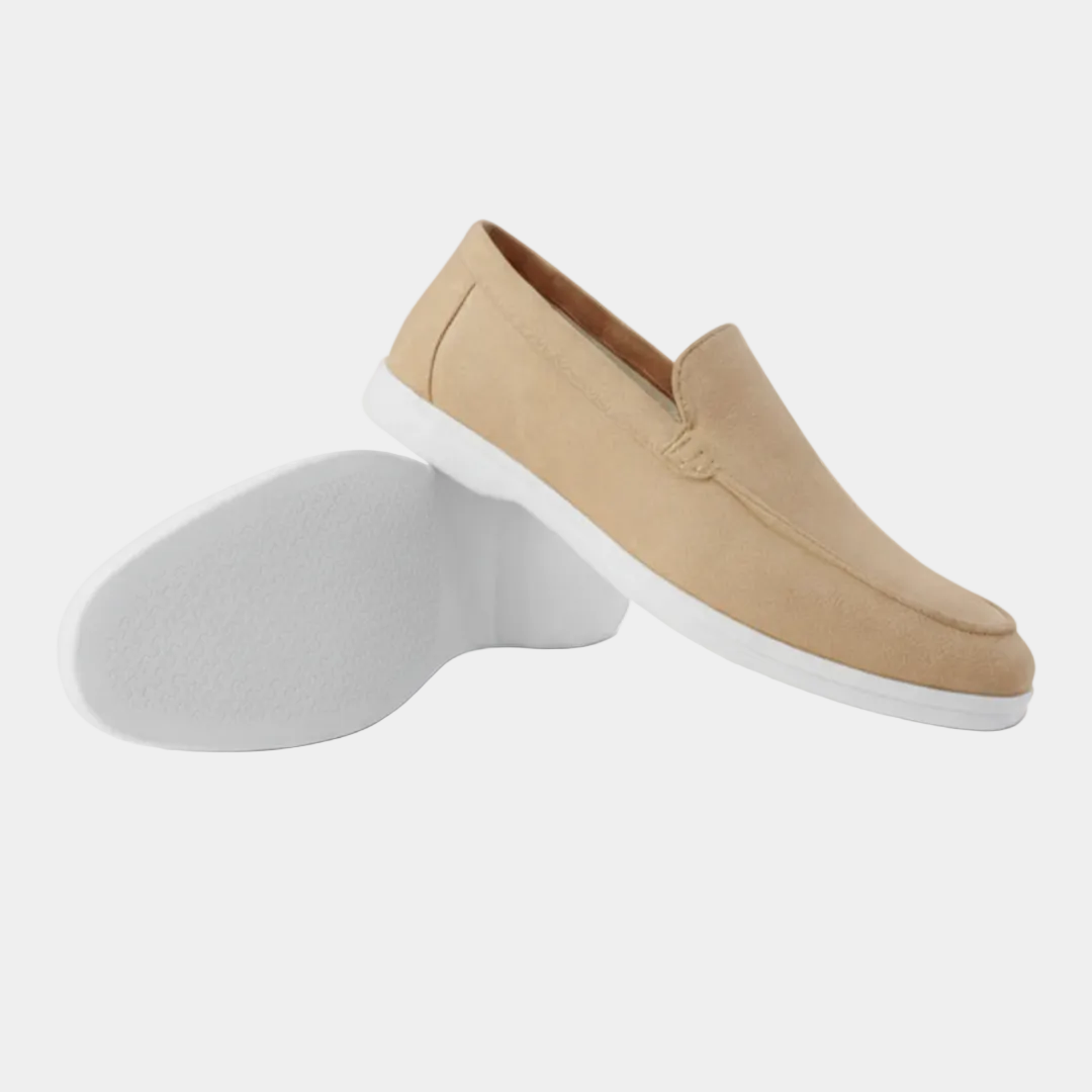 Mocassins Lino Homme | Couture Apparente & Construction Sans Lacets 9