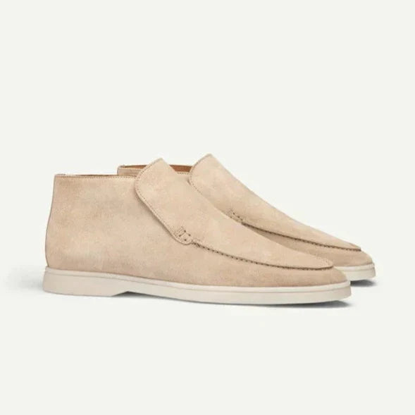 Mocassins Montants Hugo | Construction Sans Lacets, Tige Échancrée en Cuir Synthétique 2