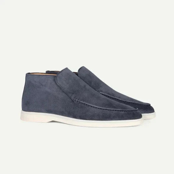 Mocassins Montants Hugo | Construction Sans Lacets, Tige Échancrée en Cuir Synthétique 3