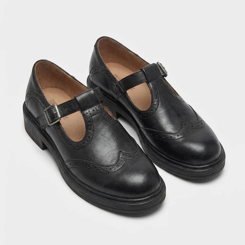 Mocassins Riva | Cuir Texturé, Talon Moyen 2
