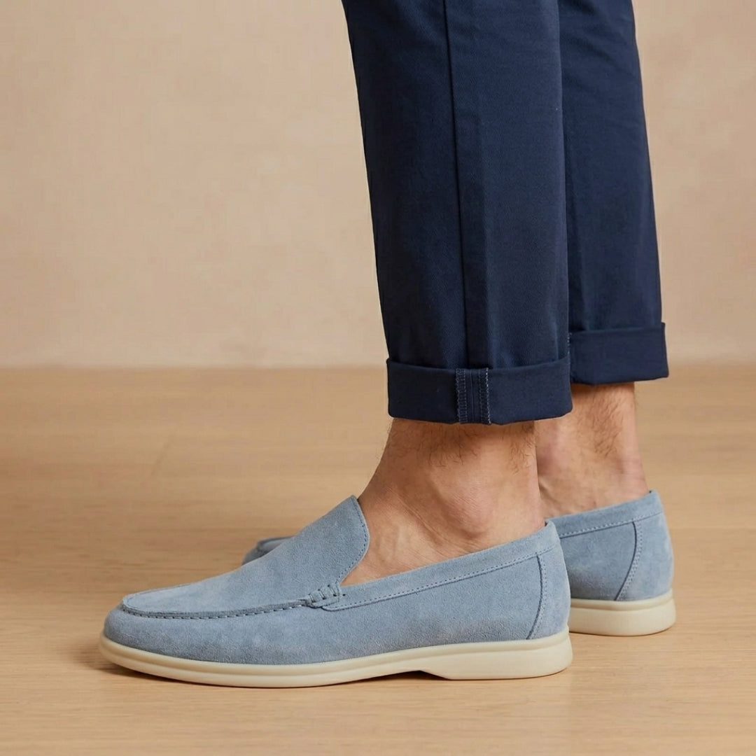 Mocassins Velaro | Suède Doux, Slip-On Léger pour Homme 1