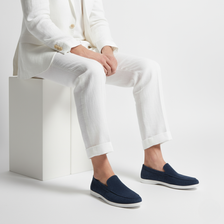 Mocassins homme Léo | Semelle contrastante & construction sans lacets 0