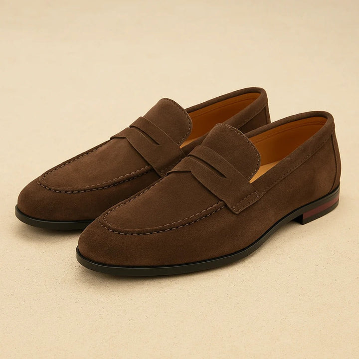 Mocassins penny Marco | Semelle basse & bride élégante 0