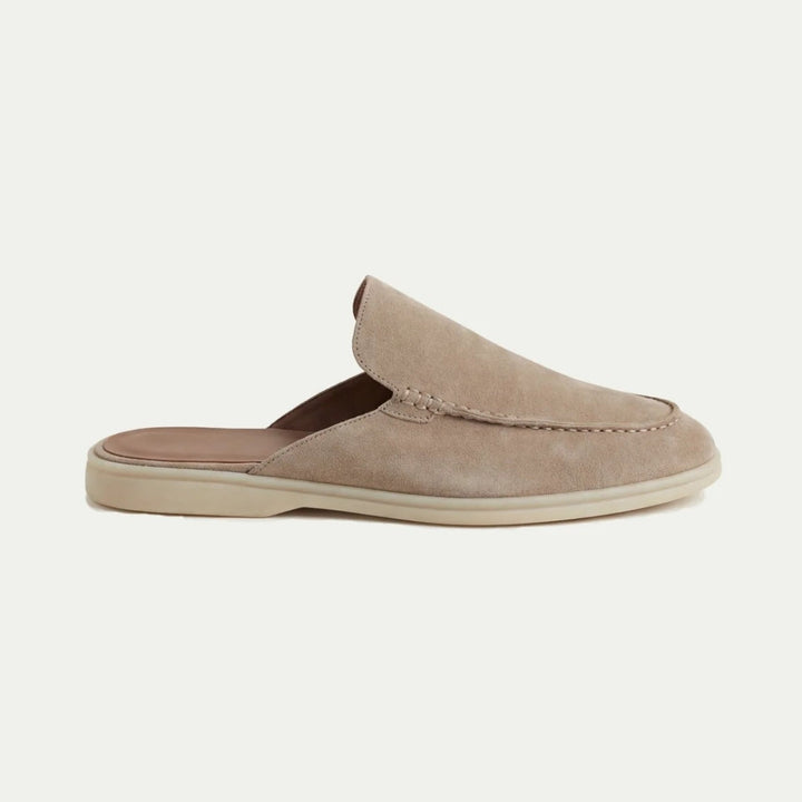 Mules en cuir Marco | Modèle à enfiler avec empeigne fermée 0