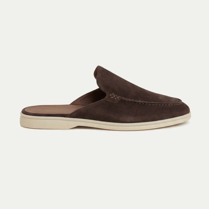 Mules en cuir Marco | Modèle à enfiler avec empeigne fermée 4