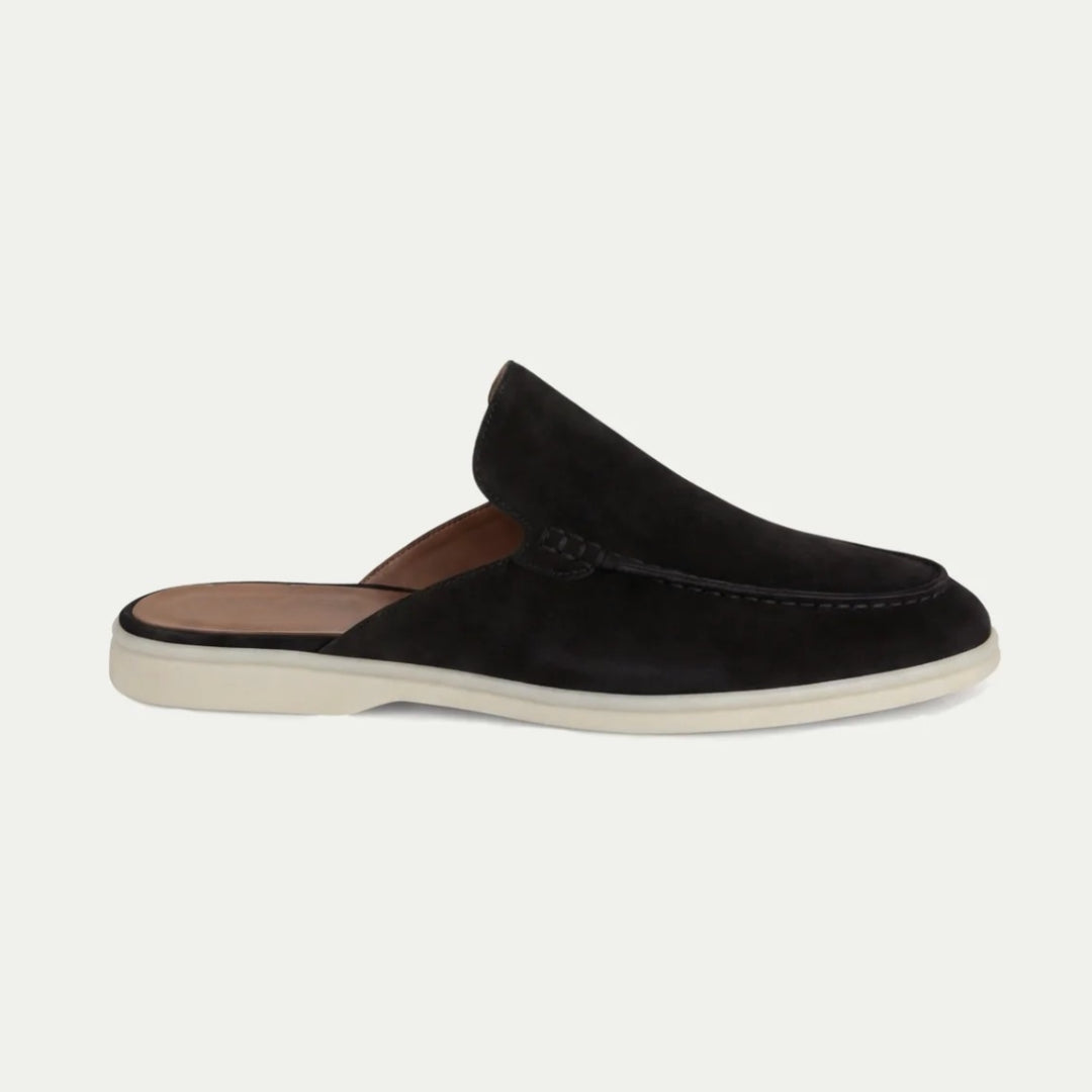 Mules en cuir Marco | Modèle à enfiler avec empeigne fermée 5