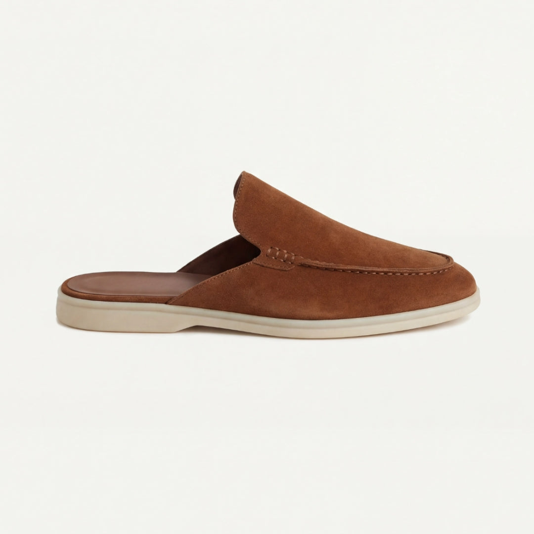 Mules en cuir Marco | Modèle à enfiler avec empeigne fermée 7
