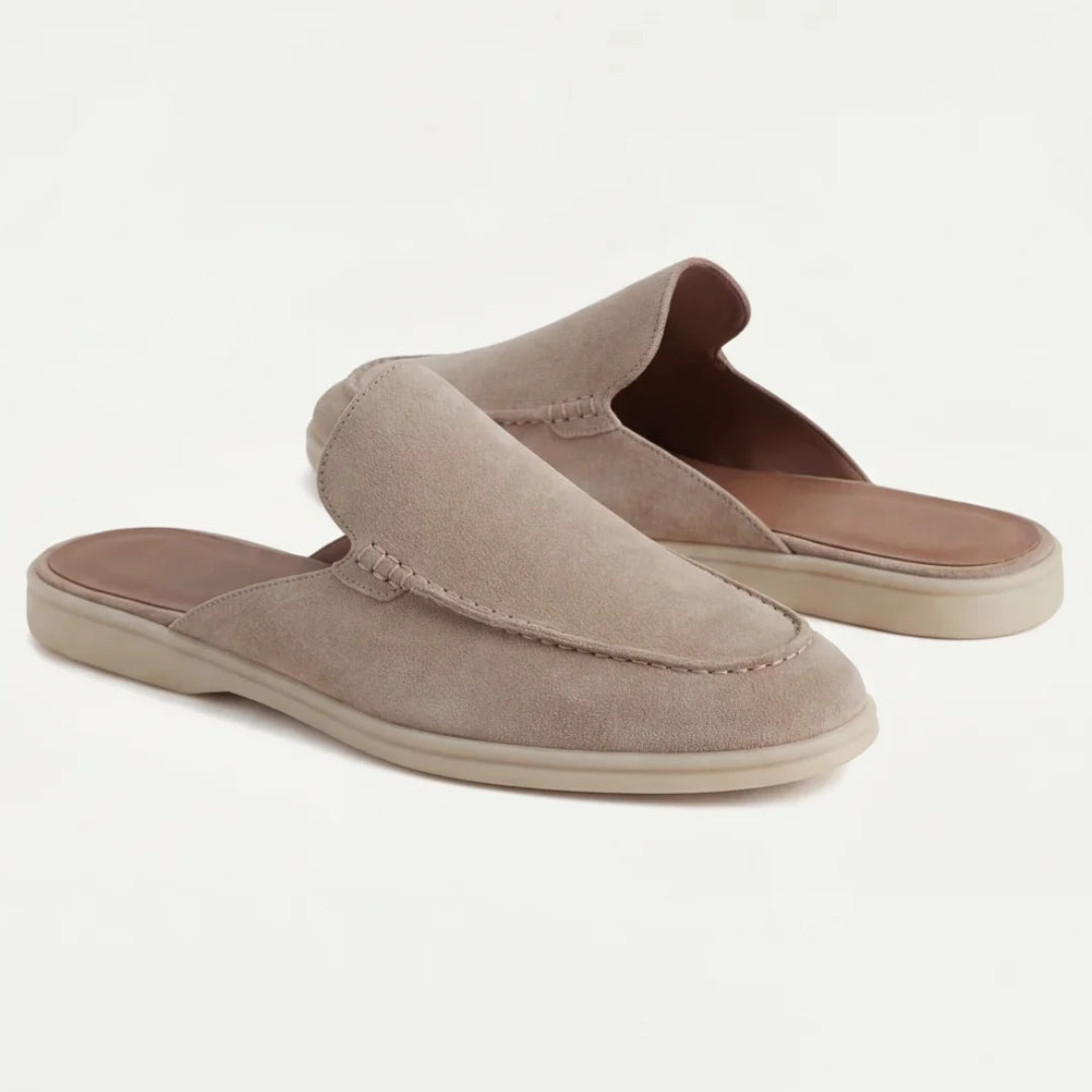 Mules en cuir Marco | Modèle à enfiler avec empeigne fermée 8