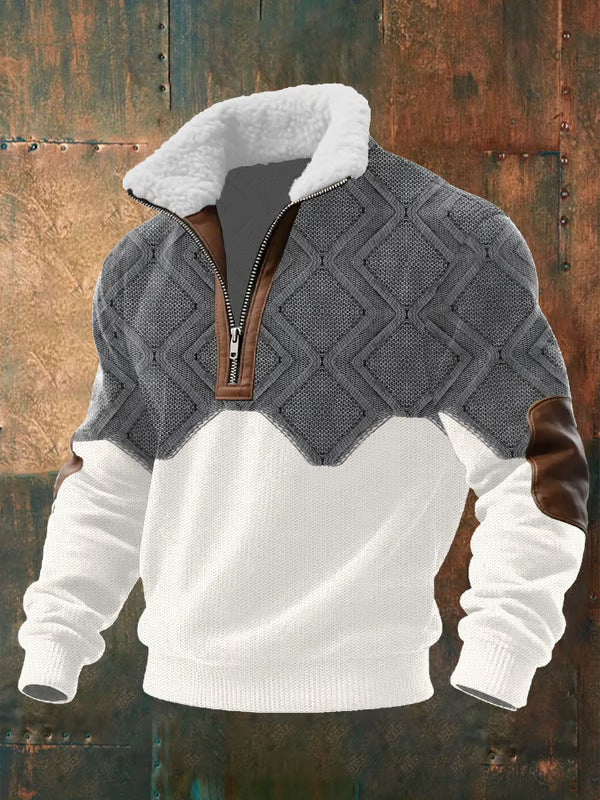 Pull col haut en polaire Mathis pour Homme | Doux, chaud et confortable 1