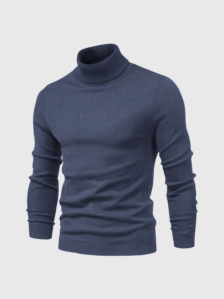 Pull col roulé Enzo pour Homme | Coton doux, coupe ajustée hiver 2
